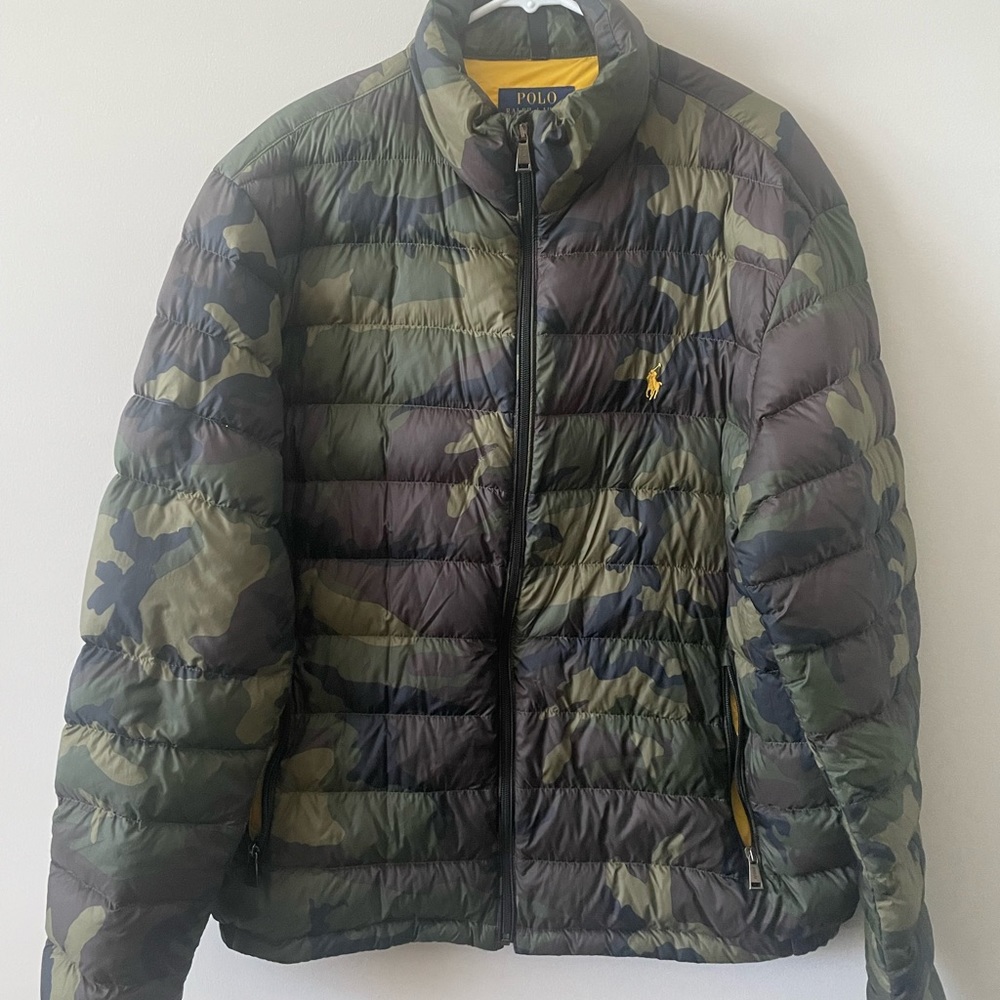 POLO ZIP UP PUFFER JACKET